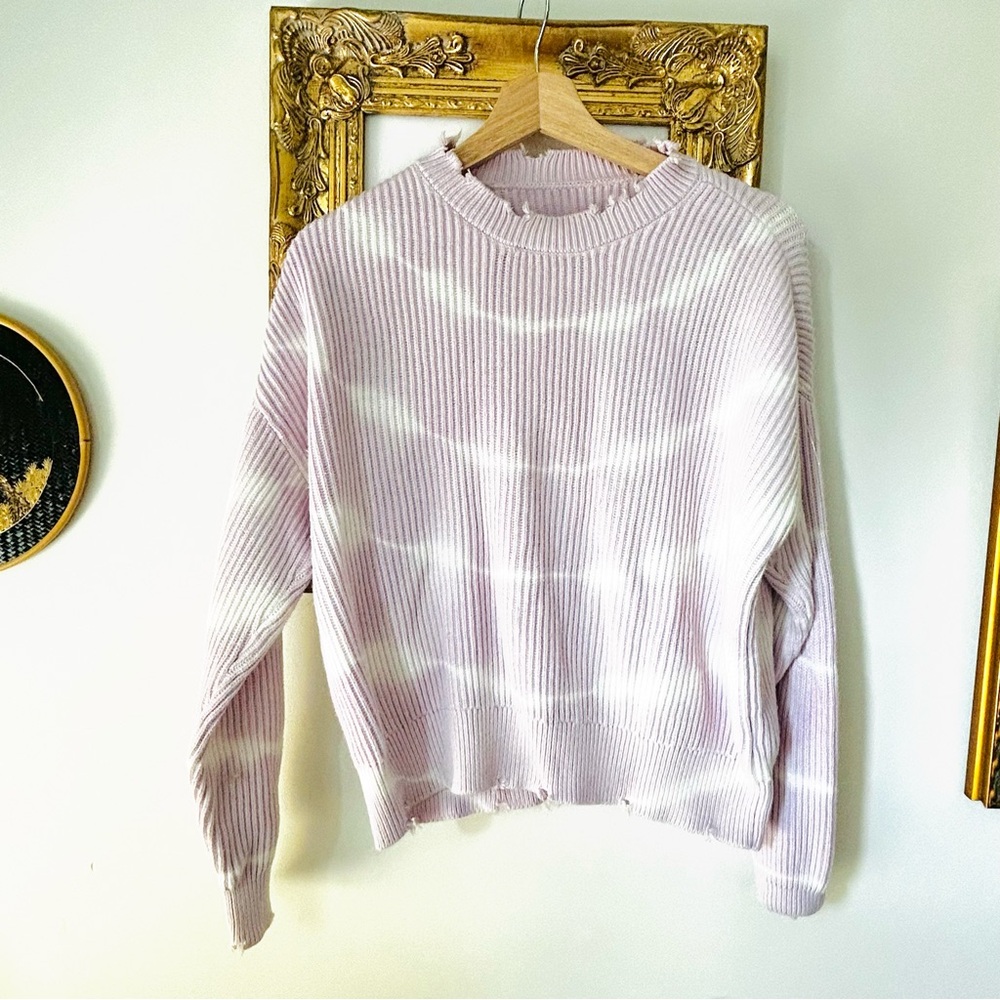 Pistola Eva Wisteria Distressed Sweater